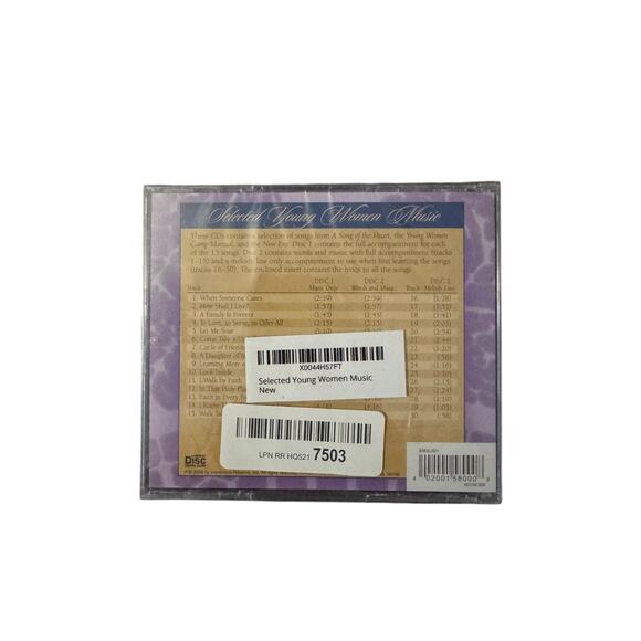 Selected Young Women Music Words & Music 15 Tracks 2006 New Sealed - Picture 3 of 3